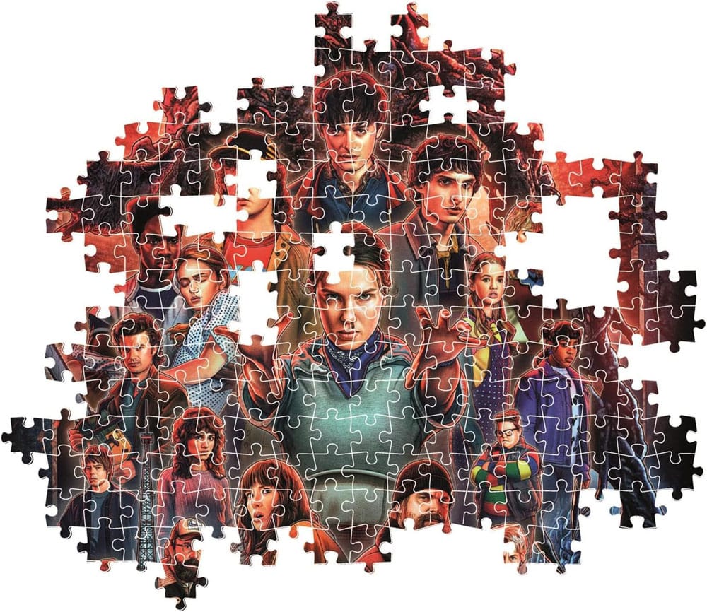 Stranger Things Jigsaw Puzzle Säsong 5 (1000 bitar) Clementoni