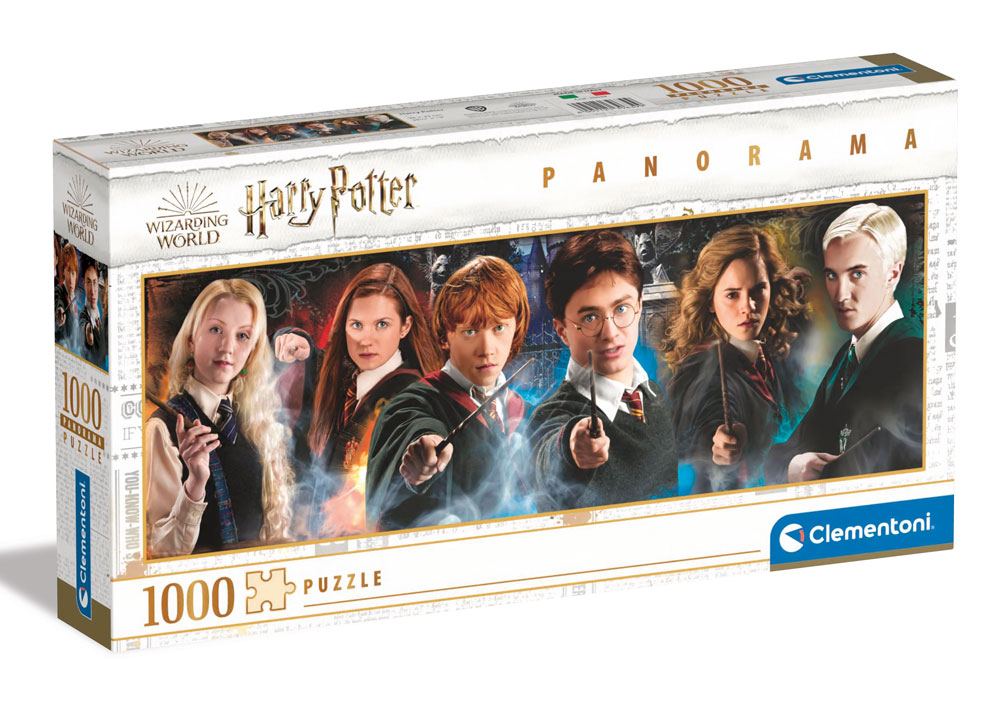 Harry Potter Panorama Jigsaw Puzzle Portraits (1000 bitar) Clementoni