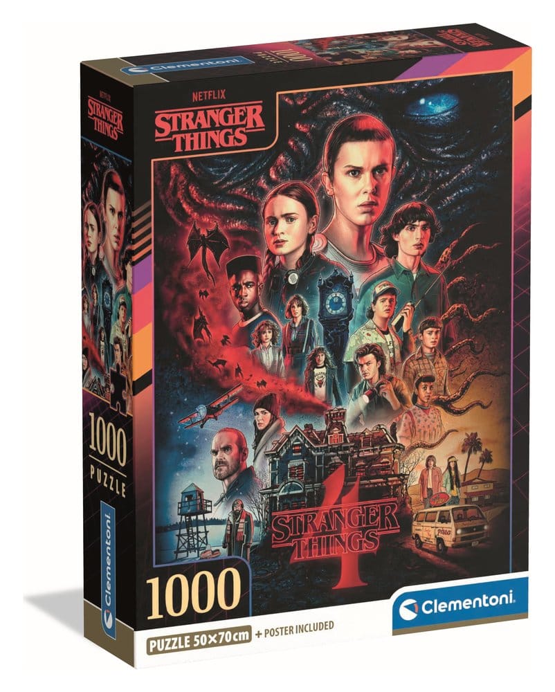 Stranger Things Jigsaw Puzzle Stranger Things 4 House (1000 Pieces)