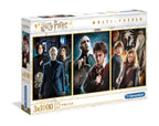 Harry Potter Multi Jigsaw Puzzle Karaktärer (3 x 1000 bitar) Clementoni