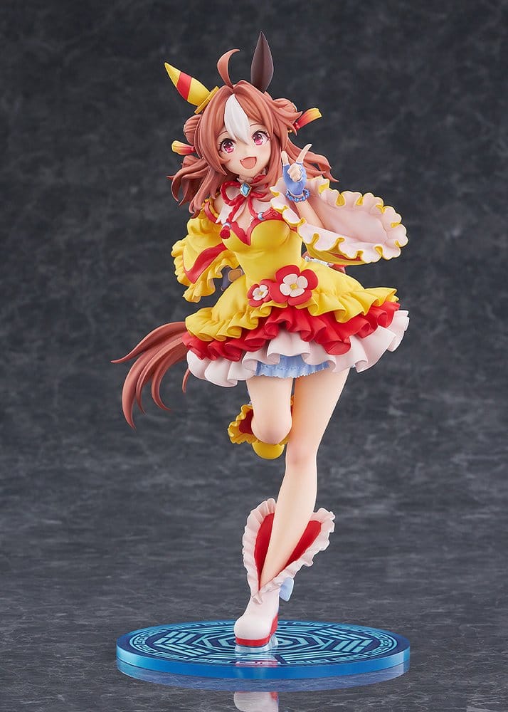 Umamusume: Pretty Derby PVC-figur 1/7 Copano Rickey Signaturracekläder-version, 26 cm