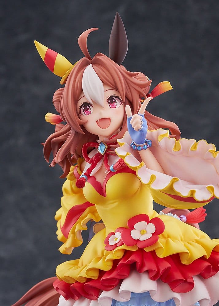 Umamusume: Pretty Derby PVC-figur 1/7 Copano Rickey Signaturracekläder-version, 26 cm
