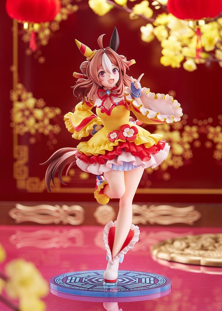 Umamusume: Pretty Derby PVC-figur 1/7 Copano Rickey Signaturracekläder-version, 26 cm