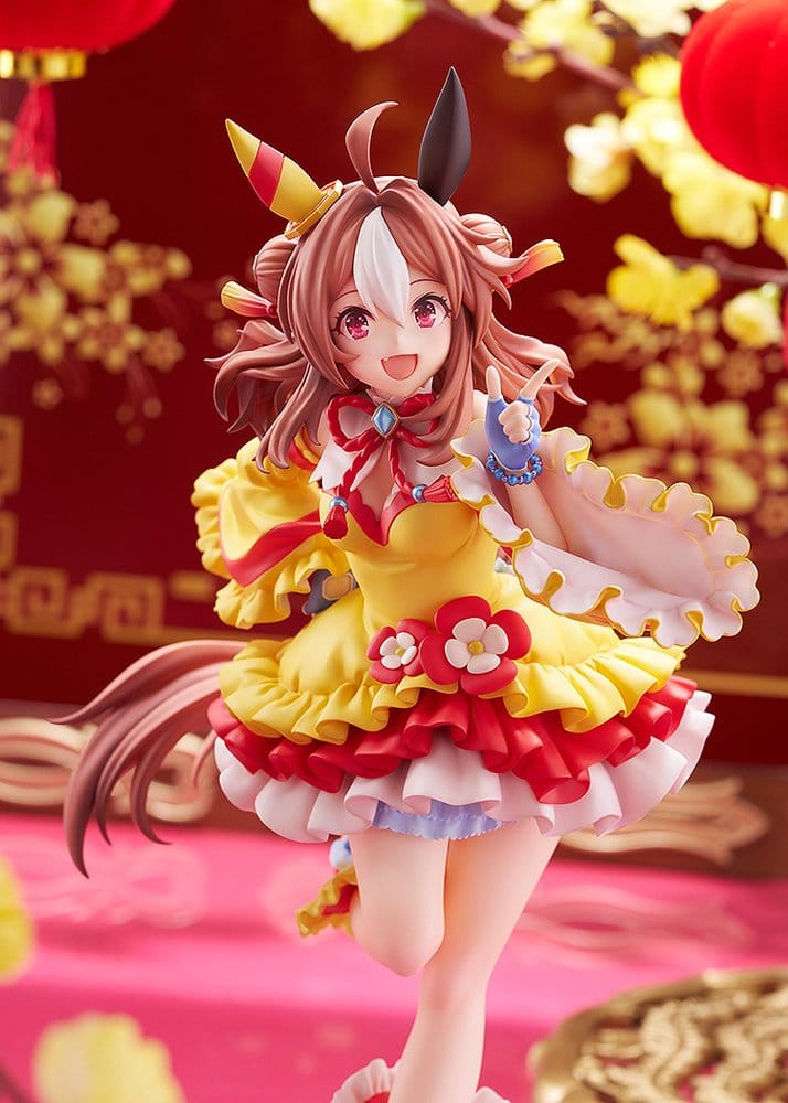 Umamusume: Pretty Derby PVC-figur 1/7 Copano Rickey Signaturracekläder-version, 26 cm