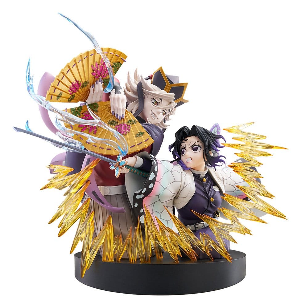Demon Slayer: Kimetsu no Yaiba PVC-figurer 2-pack Shinobu Kocho & Doma 18 cm