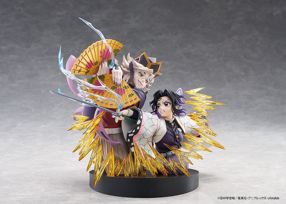Demon Slayer: Kimetsu no Yaiba PVC-figurer 2-pack Shinobu Kocho & Doma 18 cm