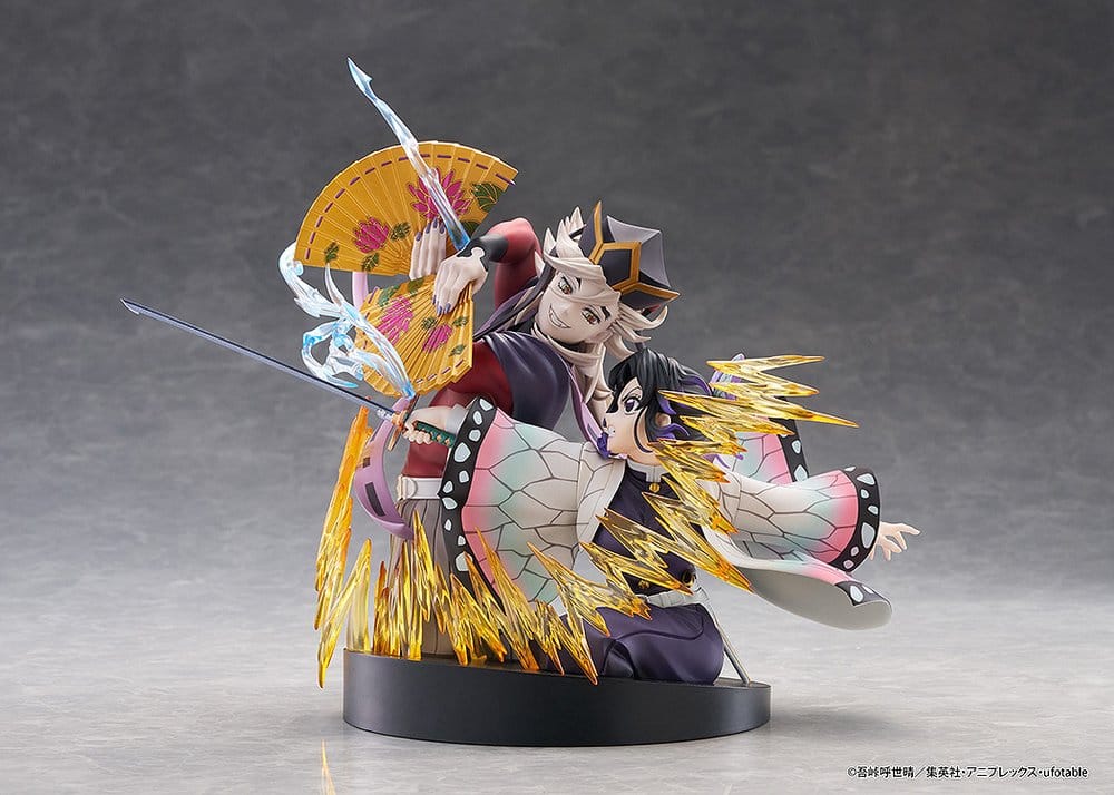 Demon Slayer: Kimetsu no Yaiba PVC-figurer 2-pack Shinobu Kocho & Doma 18 cm