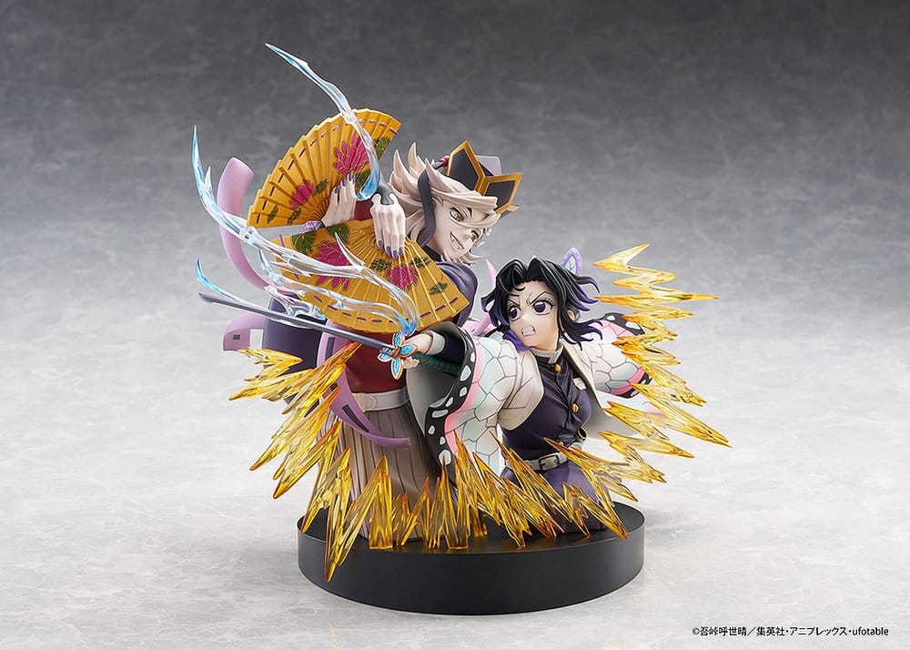 Demon Slayer: Kimetsu no Yaiba PVC-figurer 2-pack Shinobu Kocho & Doma 18 cm