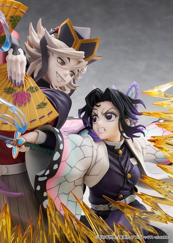 Demon Slayer: Kimetsu no Yaiba PVC-figurer 2-pack Shinobu Kocho & Doma 18 cm