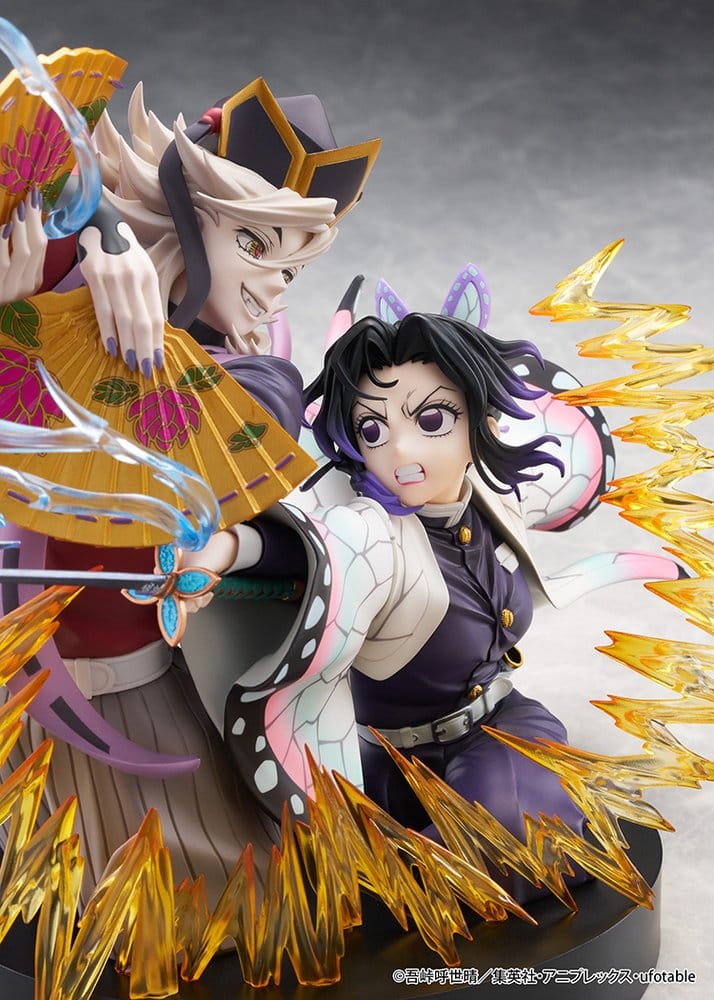 Demon Slayer: Kimetsu no Yaiba PVC-figurer 2-pack Shinobu Kocho & Doma 18 cm