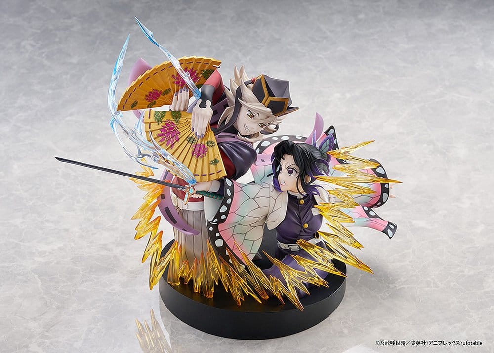 Demon Slayer: Kimetsu no Yaiba PVC-figurer 2-pack Shinobu Kocho & Doma 18 cm