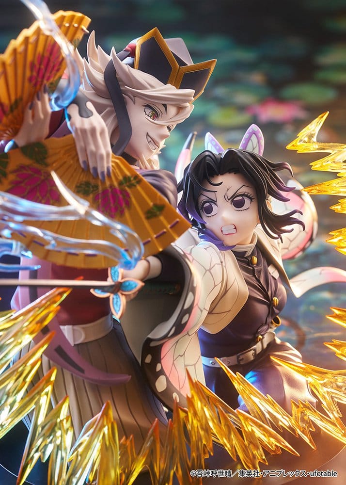 Demon Slayer: Kimetsu no Yaiba PVC-figurer 2-pack Shinobu Kocho & Doma 18 cm
