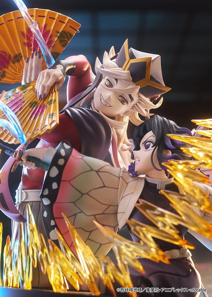 Demon Slayer: Kimetsu no Yaiba PVC-figurer 2-pack Shinobu Kocho & Doma 18 cm