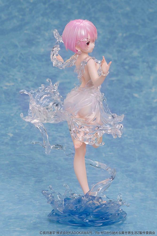 Re:Zero Starting Life in Another World PVC Figur 1/7 Ram Aqua Dress 23 cm Design COCO