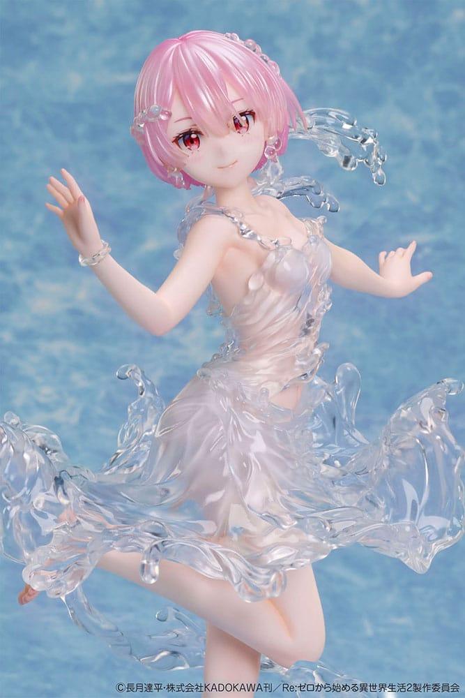 Re:Zero Starting Life in Another World PVC Figur 1/7 Ram Aqua Dress 23 cm Design COCO
