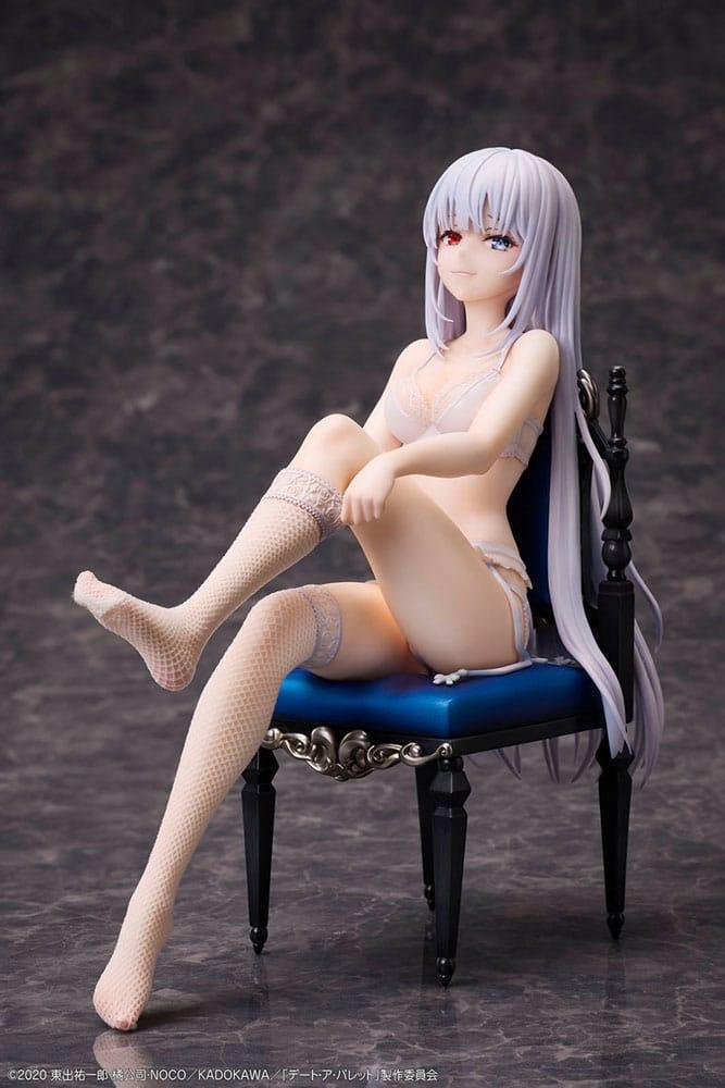 Date a Bullet PVC Figur 1/7 White Queen 17 cm Design COCO