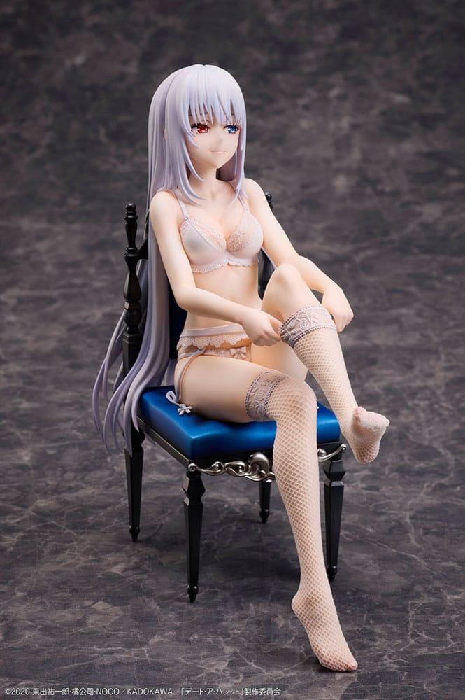 Date a Bullet PVC Figur 1/7 White Queen 17 cm Design COCO