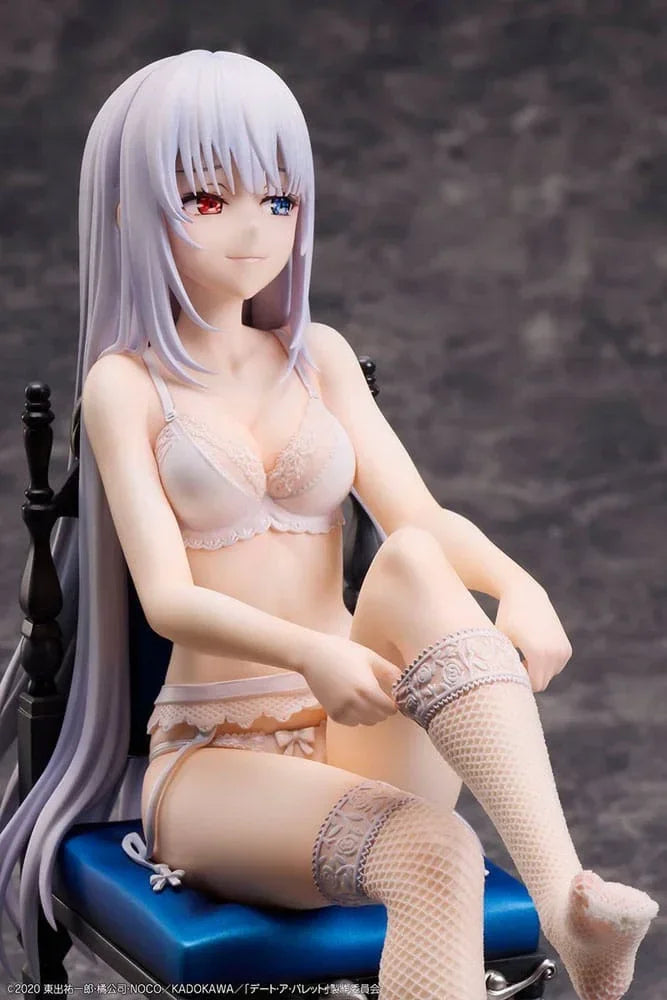 Date a Bullet PVC Figur 1/7 White Queen 17 cm Design COCO