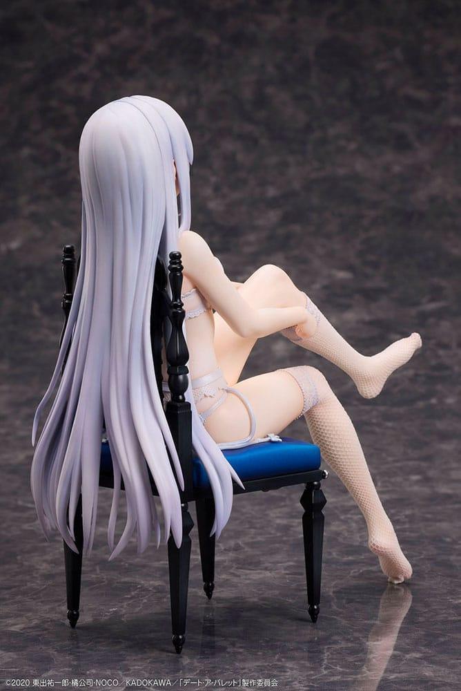 Date a Bullet PVC Figur 1/7 White Queen 17 cm Design COCO