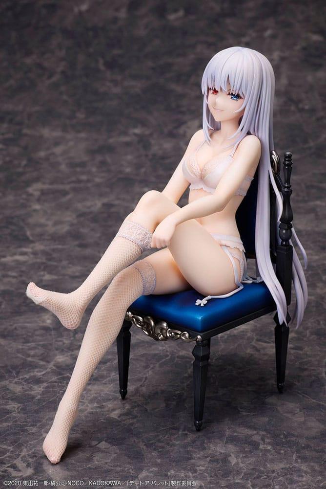 Date a Bullet PVC Figur 1/7 White Queen 17 cm Design COCO