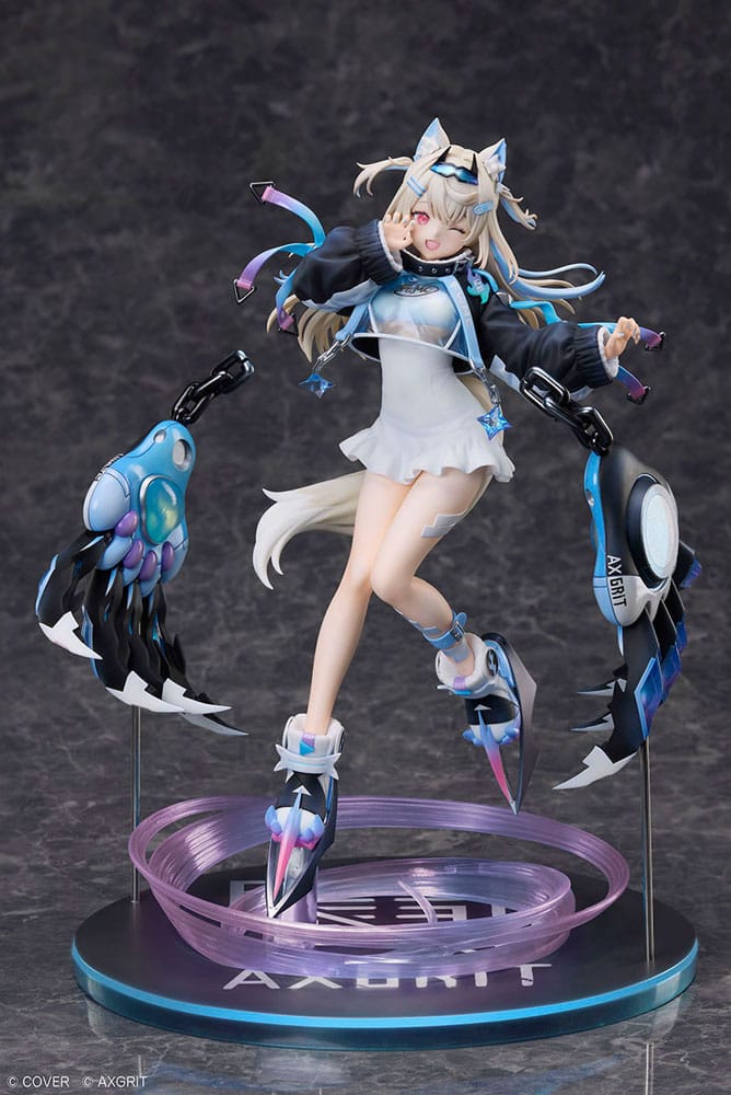 Hololive Production PVC Figur 1/7 Advent Fuwawa Abyssgard AXGRIT Ver. Deluxe Edition 27 cm Design COCO