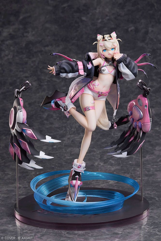Hololive Production PVC Figur 1/7 Advent Mococo Abyssgard AXGRIT Ver. Deluxe Edition 27 cm Design COCO