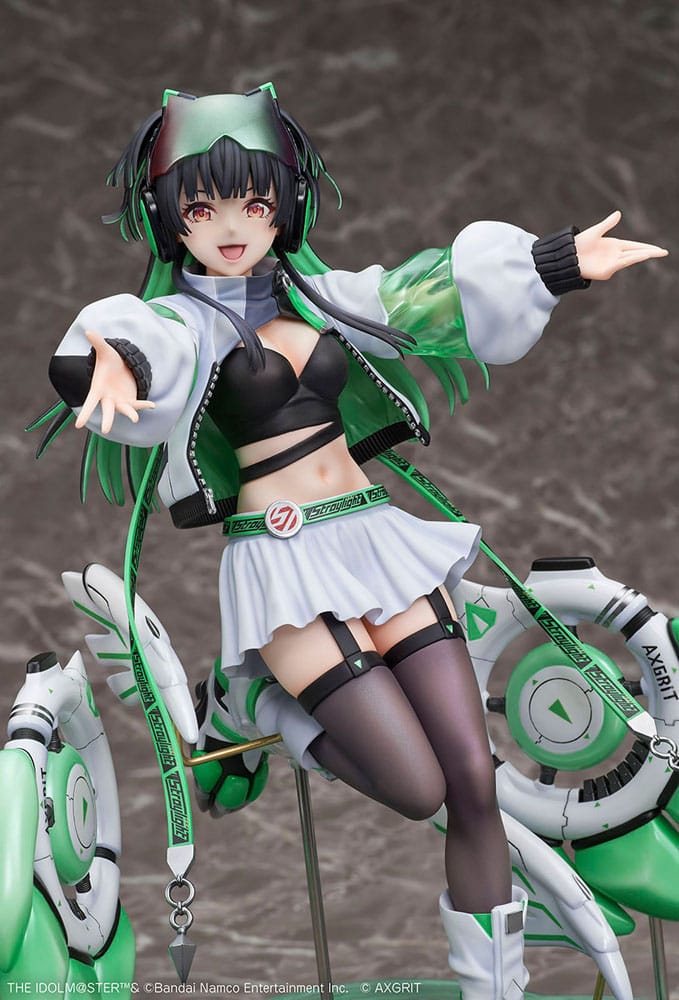 The Idolmaster Shiny Colors PVC Figur 1/7 Fuyuko Mayuzumi AXGRIT Ver. 26 cm Design COCO