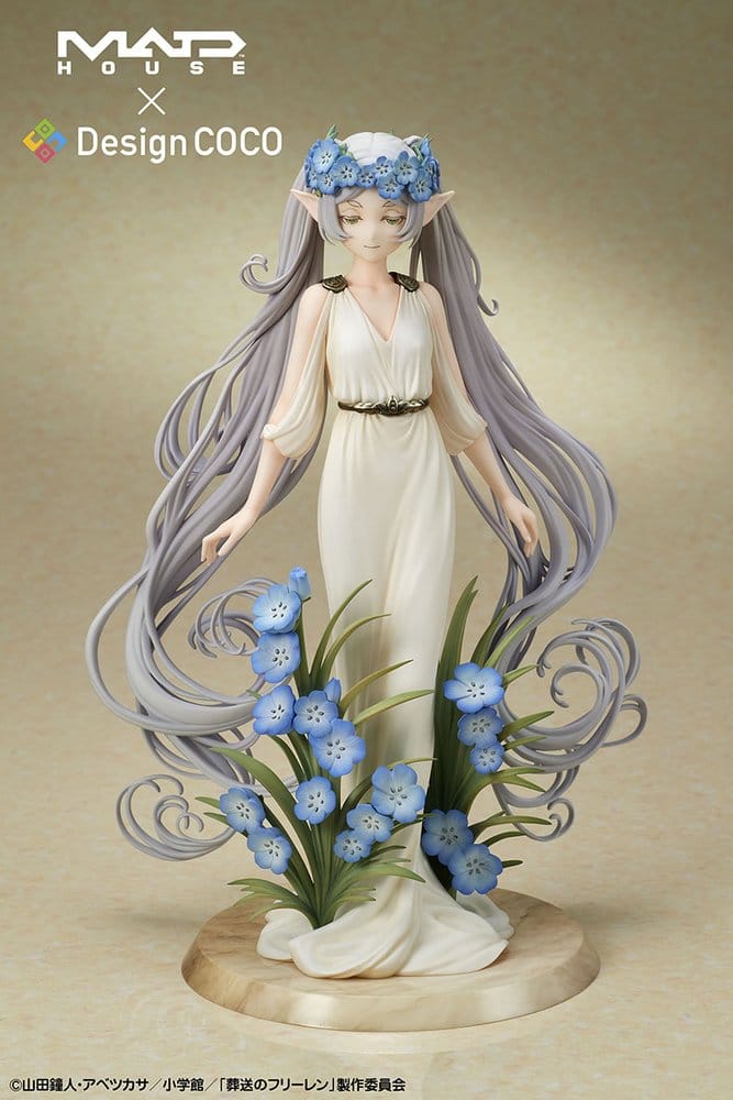 Frieren: Beyond Journey's End PVC Figures 2-pack featuring Frieren & Himmel in Art Nouveau Style