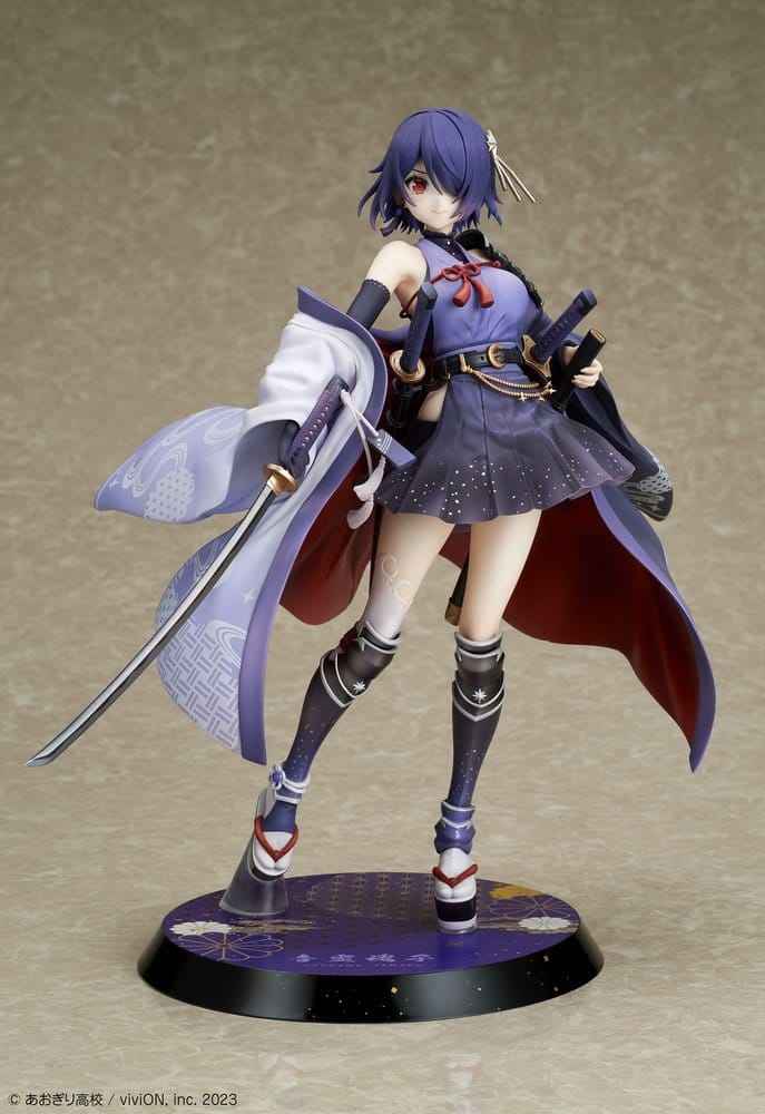 Aogiri gymnasiums PVC-figur i skala 1/7 Otodama Tamako japansk stil beväpnad version, 25 cm hög