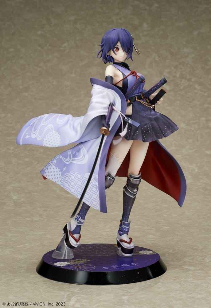 Aogiri gymnasiums PVC-figur i skala 1/7 Otodama Tamako japansk stil beväpnad version, 25 cm hög