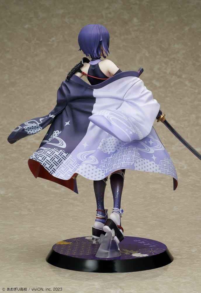 Aogiri gymnasiums PVC-figur i skala 1/7 Otodama Tamako japansk stil beväpnad version, 25 cm hög