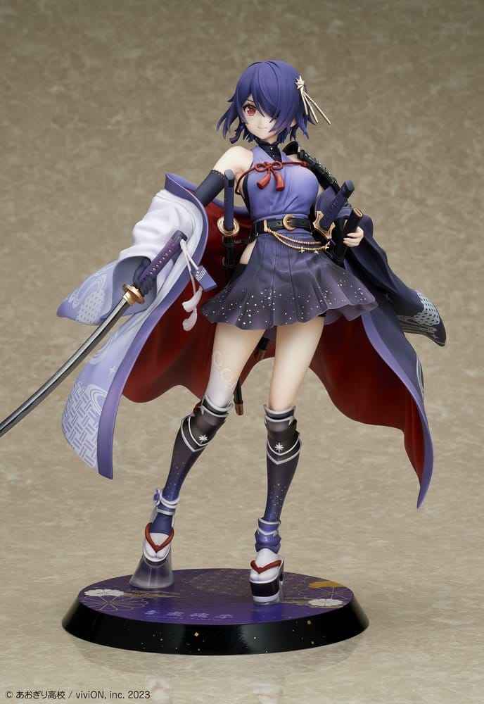 Aogiri gymnasiums PVC-figur i skala 1/7 Otodama Tamako japansk stil beväpnad version, 25 cm hög