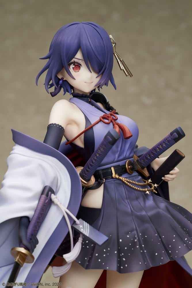 Aogiri gymnasiums PVC-figur i skala 1/7 Otodama Tamako japansk stil beväpnad version, 25 cm hög