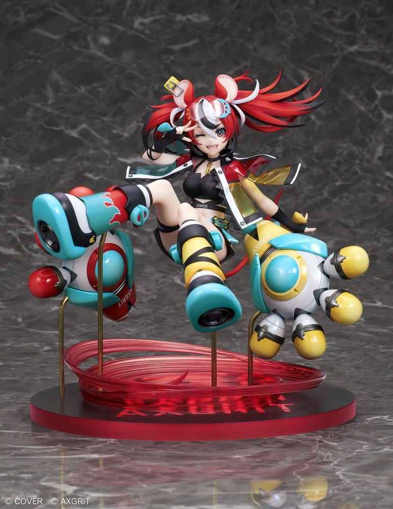 Hololive Production English -Promise- PVC-figur i skala 1/7 Hakos Baelz "AXGRIT" version, 21 cm
