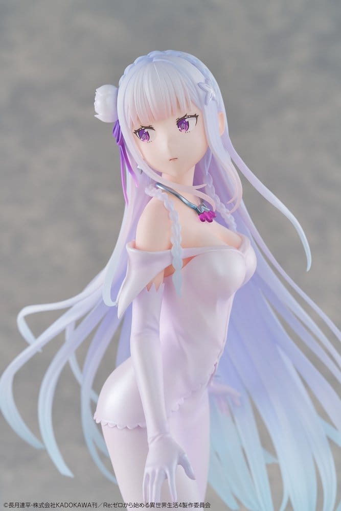 Re:ZERO -Starting Life in Another World- PVC Figure 1/7 Emilia Wedding dress Ver. 24 cm