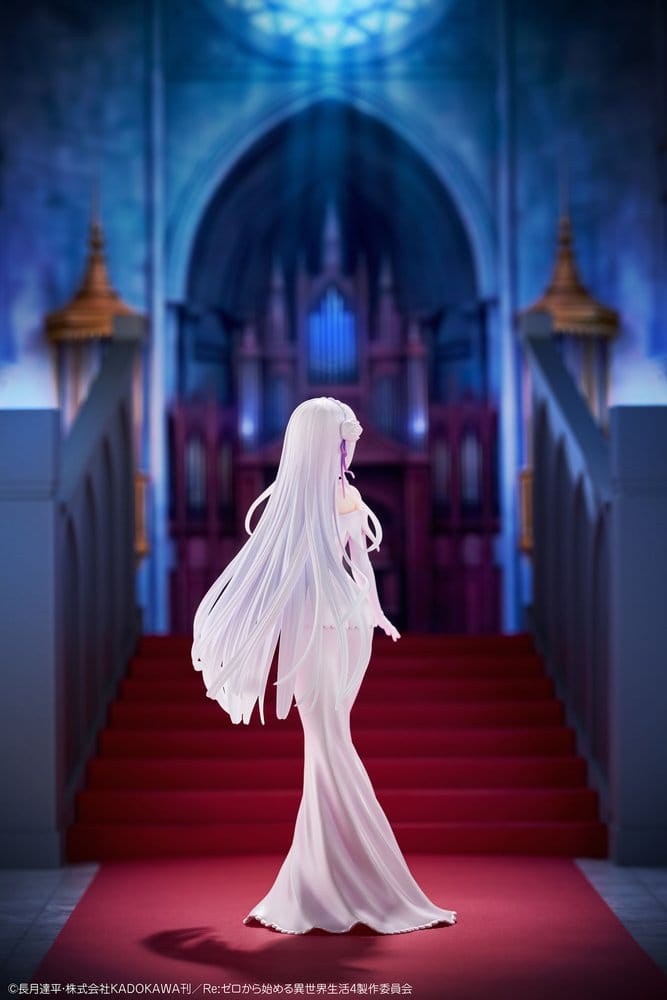 Re:ZERO -Starting Life in Another World- PVC Figure 1/7 Emilia Wedding dress Ver. 24 cm