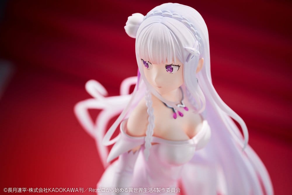 Re:ZERO -Starting Life in Another World- PVC Figure 1/7 Emilia Wedding dress Ver. 24 cm