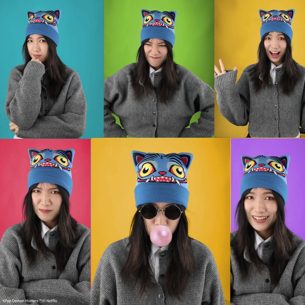 KPop Demon Hunters Mössa Derpy – Officiell, Högkvalitativ Acrylmössa
