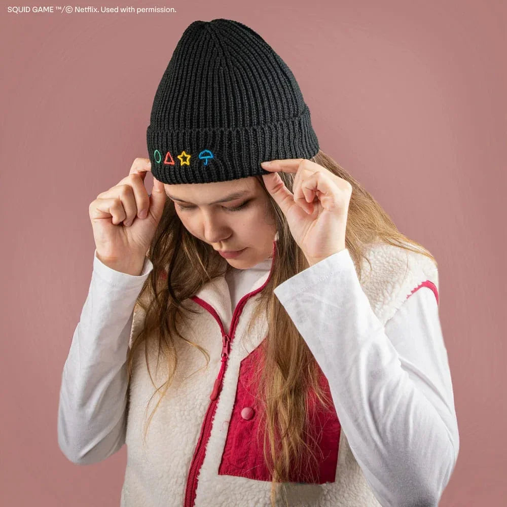 Squid Game Beanie Dalgona - Officiellt Licensierad Cinereplicas