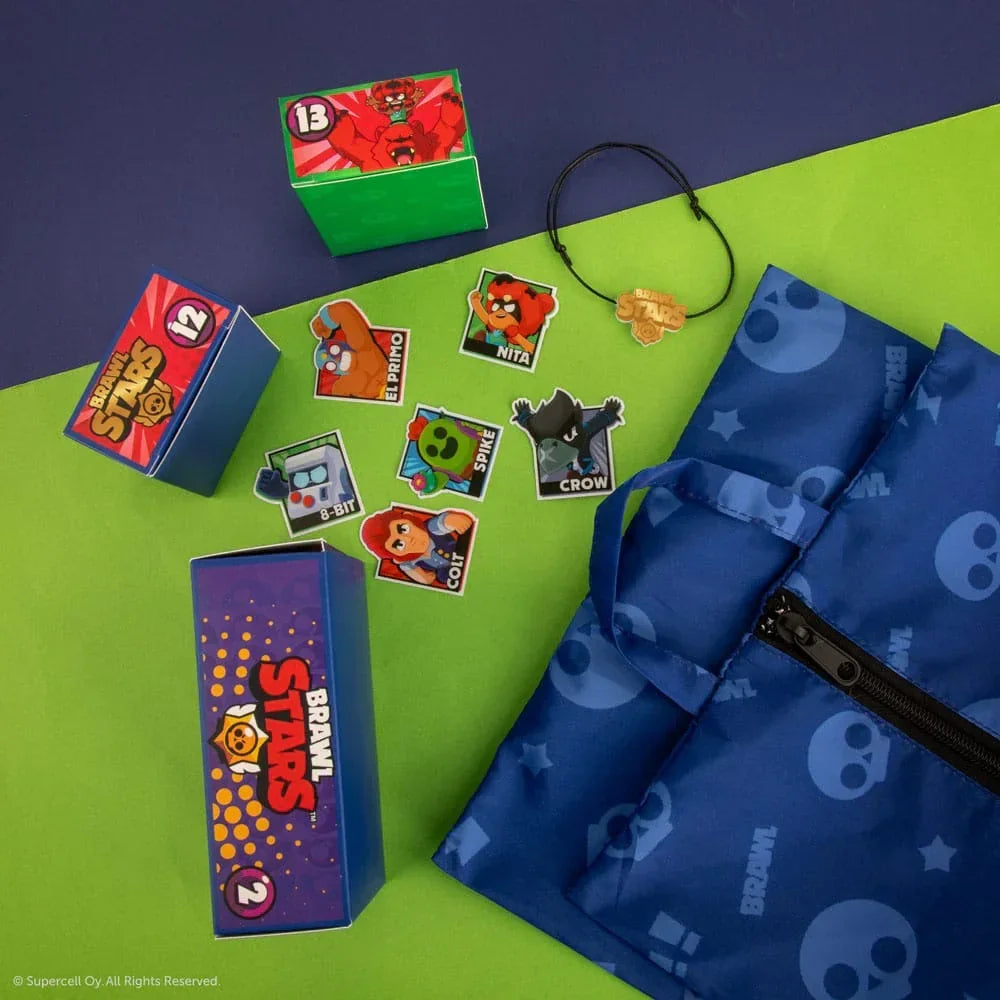 Brawl Stars Advent Calendar 2025 - Officiell kalender med 24 gåvor Cinereplicas