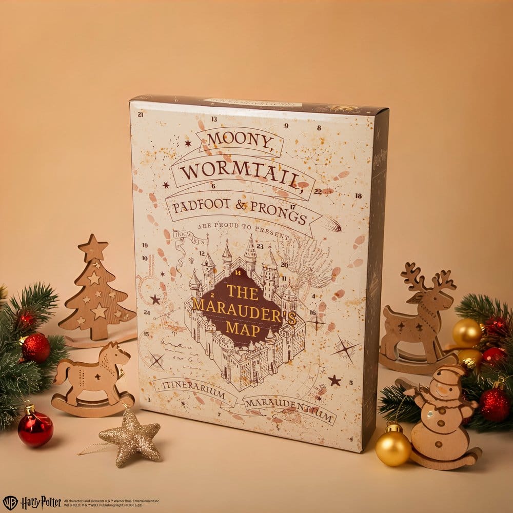 Harry Potter Adventskalender Marodörkartan Ny Utgåva 2026