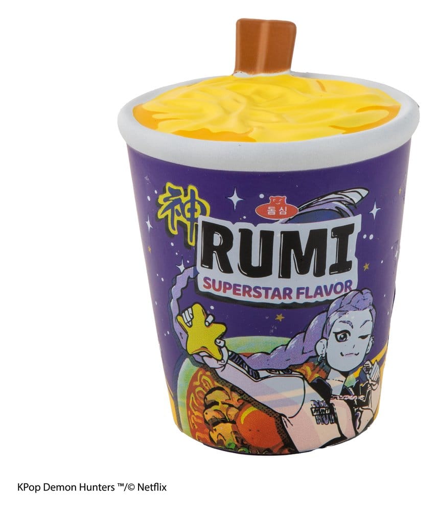 KPop Demon Hunters Soft Anti-Stress Figurine Rumi Superstar Flavour Noodles