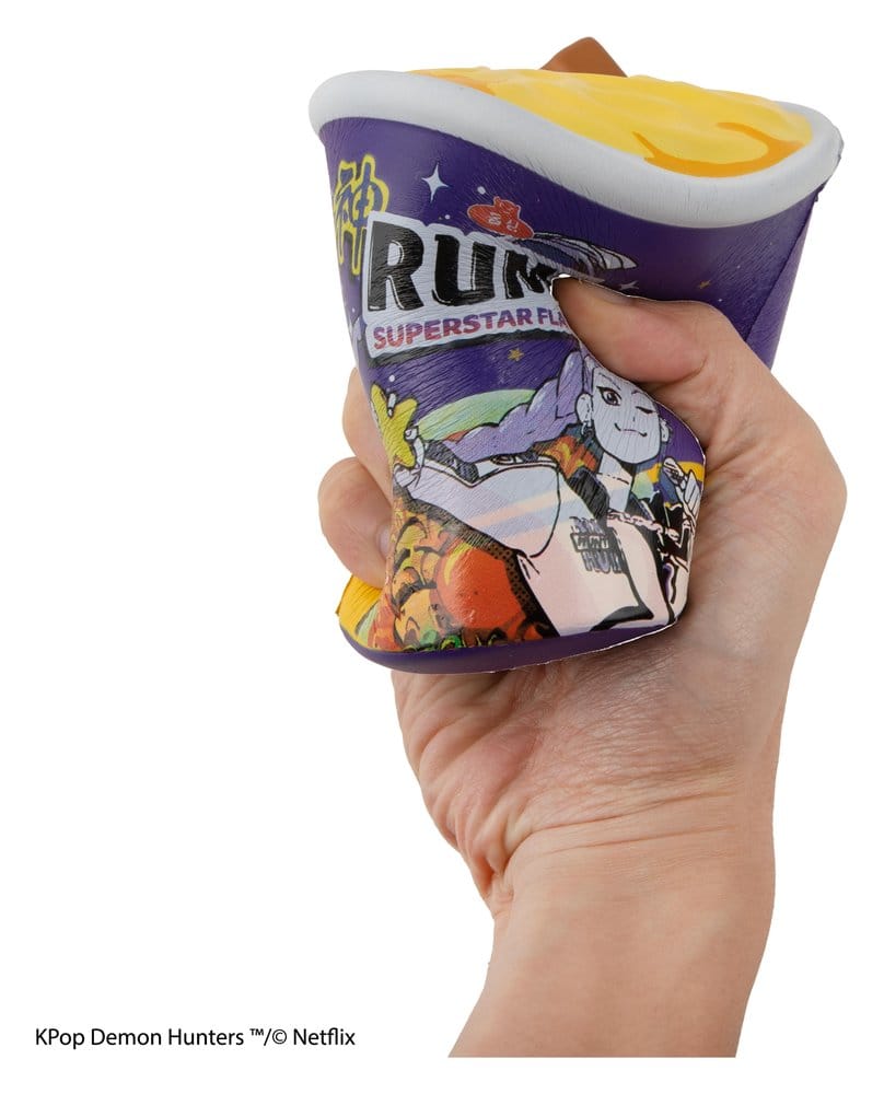 KPop Demon Hunters Mjuk Anti-Stress Figur Rumi Superstar Smak Noodles
