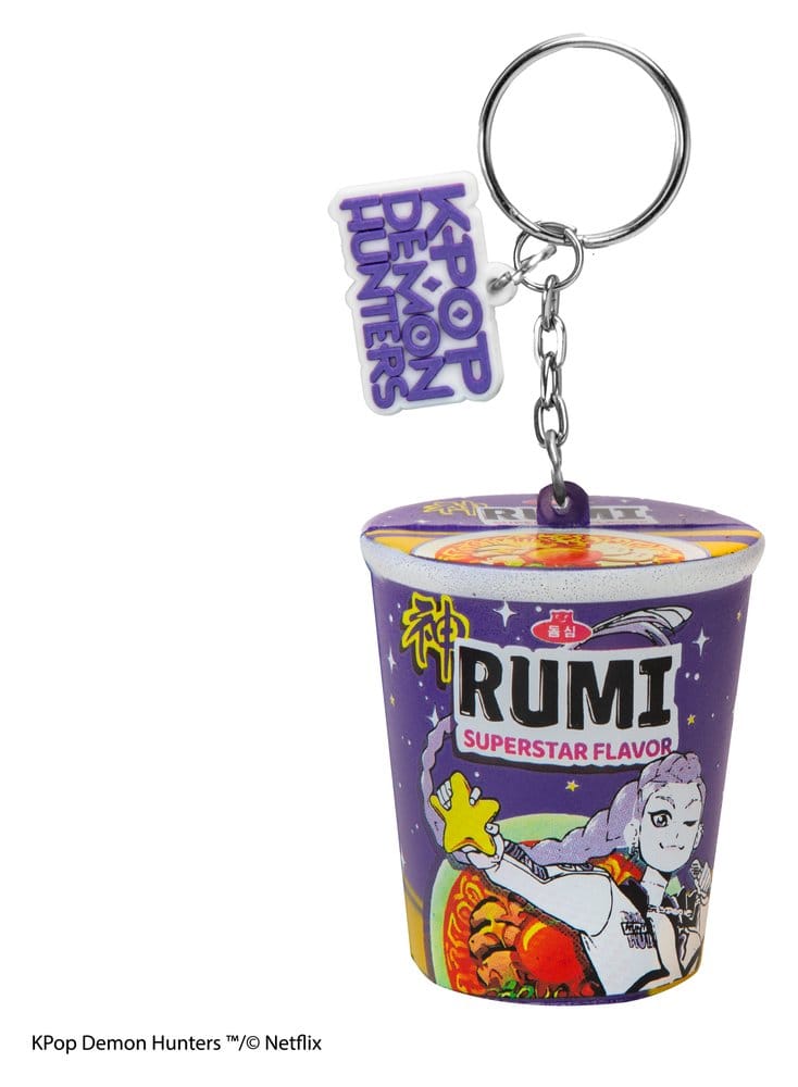 KPop Demon Hunters Mjuk Nyckelring Rumi Superstar Smak Nudel