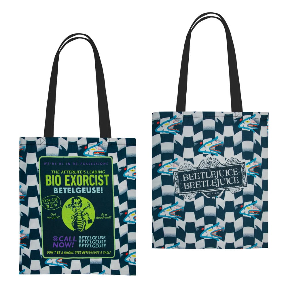 Beetlejuice Tygväska - Officiellt Licensierad Merchandise Cinereplicas