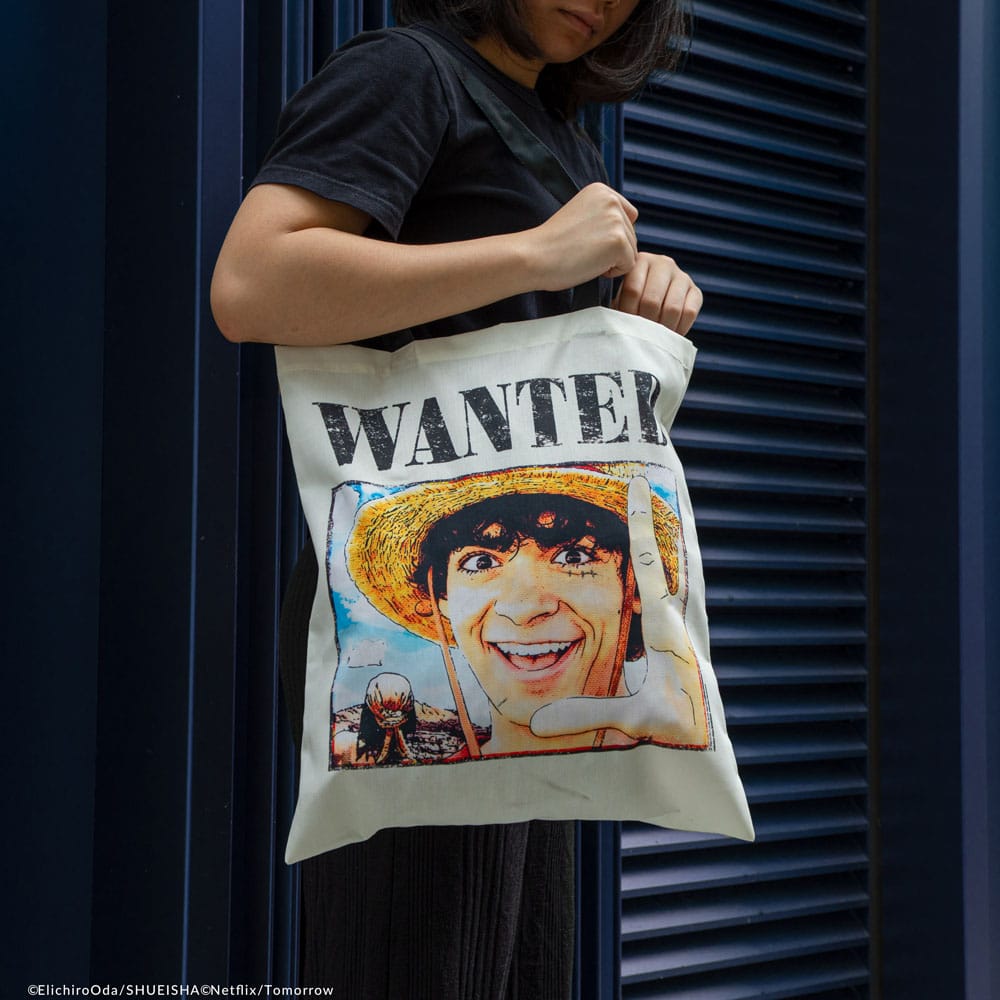 One Piece Tote Bag Wanted Luffy Cinereplicas
