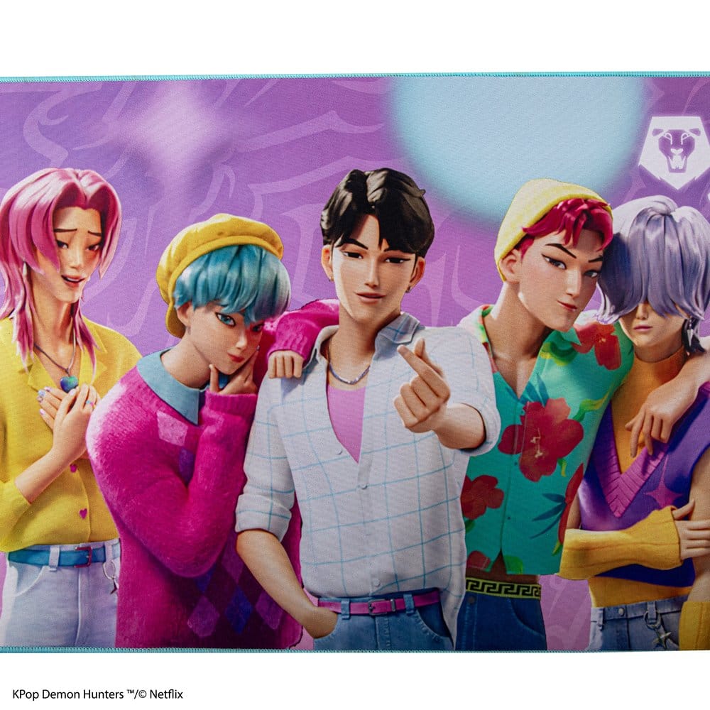 KPop Demon Hunters Skrivbordsunderlägg Saja Boys XL