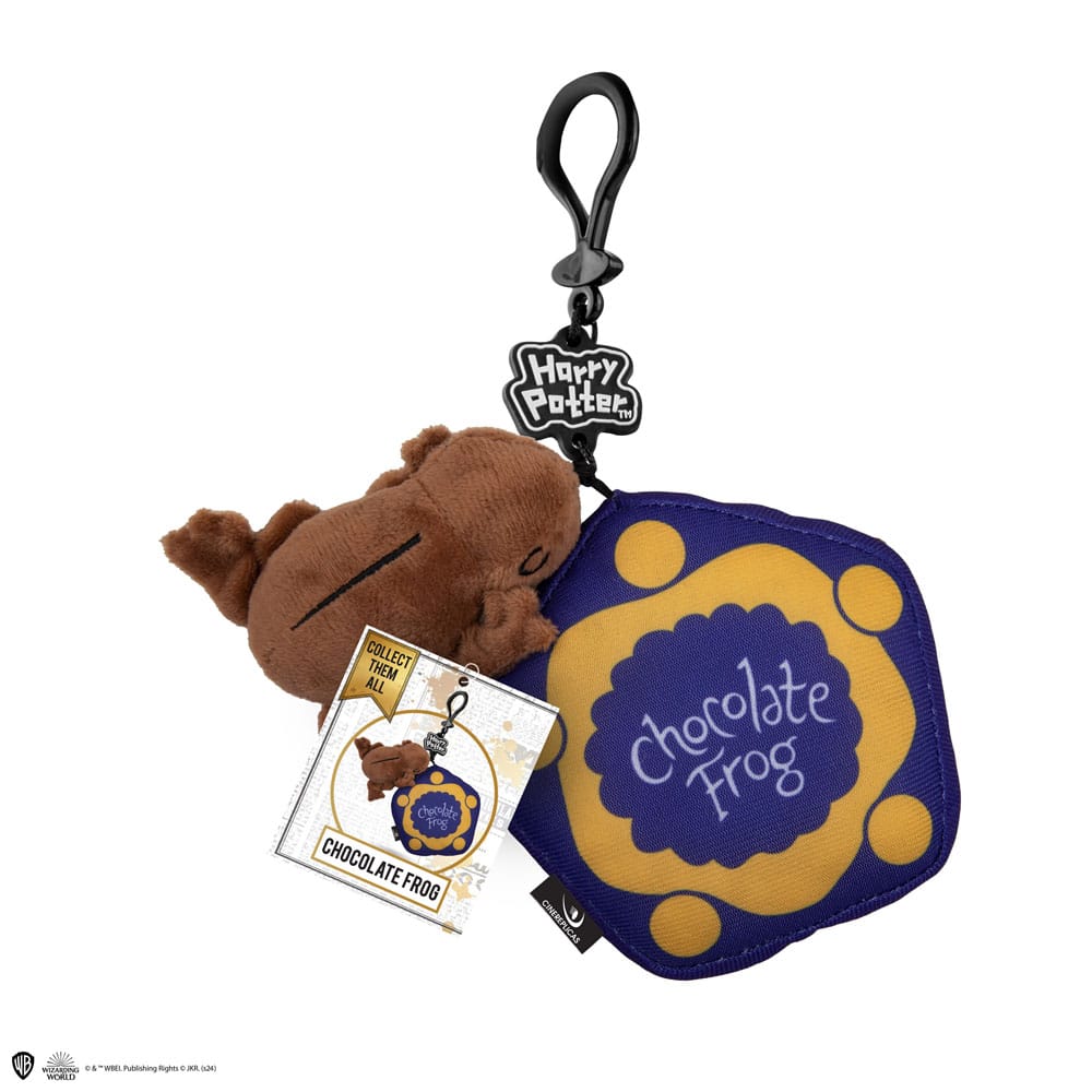 Harry Potter Plush Keychain - Chocolate Frog 8 cm Cinereplicas