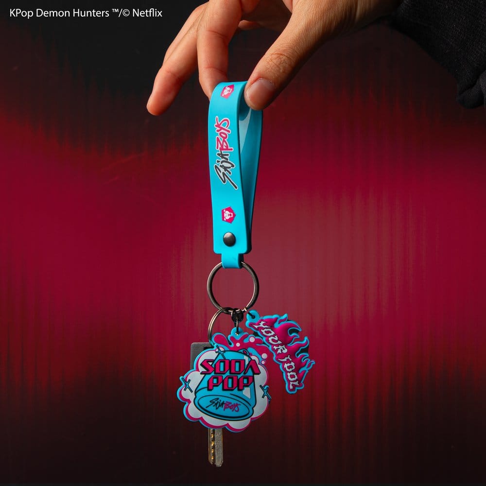 KPop Demon Hunters Wristlet Nyckelring Soda Pop