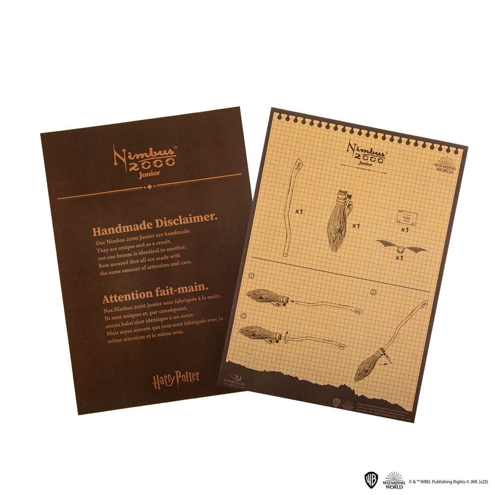 Harry Potter Replica Nimbus 2000 Junior Magic Broom Cinereplicas